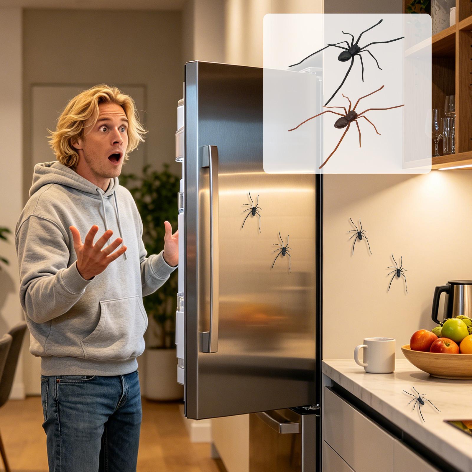 مغناطيس ثلاجة على شكل عنكبوت،  - مراجعة Home Office Tech Gadgets وسعره