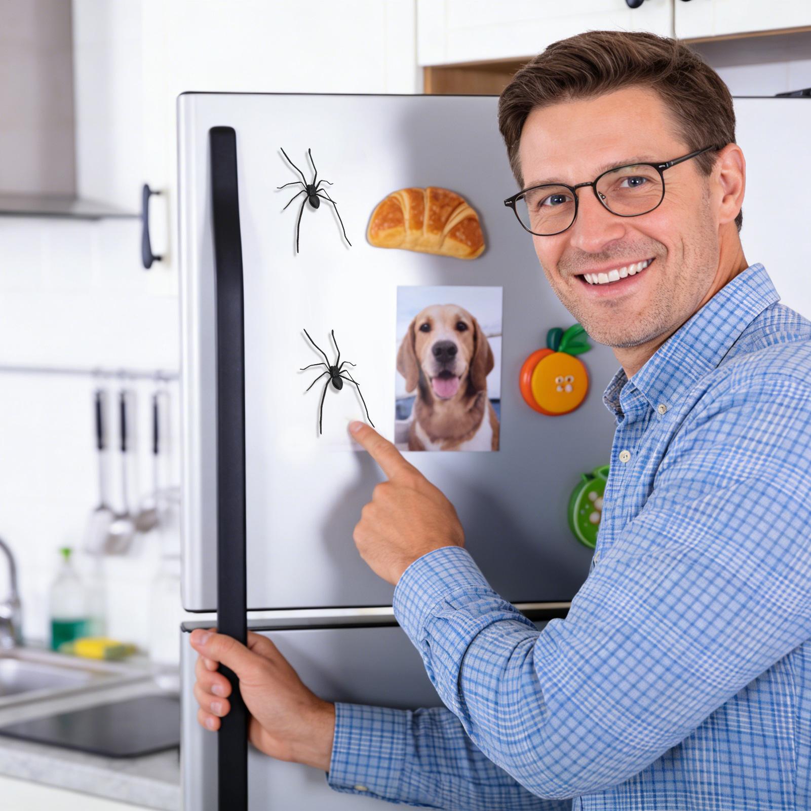 مغناطيس ثلاجة على شكل عنكبوت،  - مراجعة Home Office Tech Gadgets وسعره